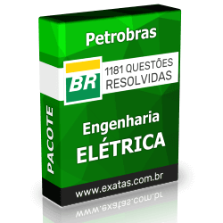 Pacote com apostilas de Questões Resolvidas para o Cargo de Engenheiro(a) de Equipamentos Júnior - Elétrica da Petrobras e Transpetro, com 25% de desconto!